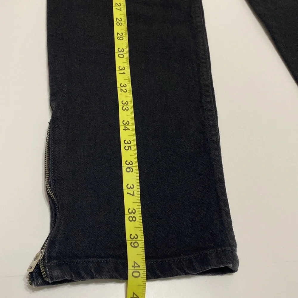 Social Tourist High Rise Ankle Zip Jeans